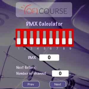 DMX Calculator